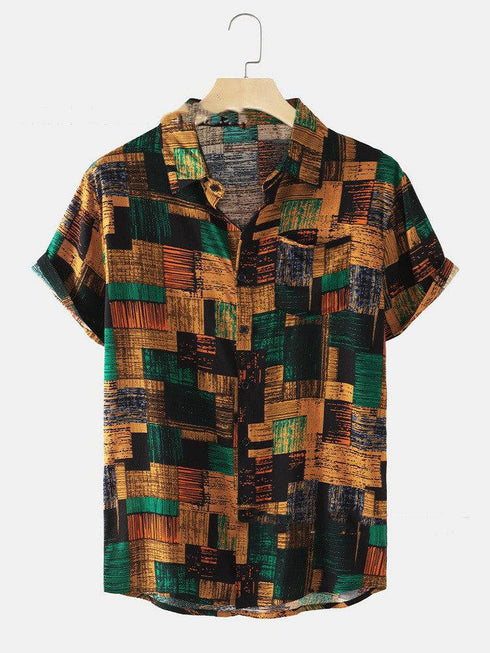 Men's Summer Cotton Shirt